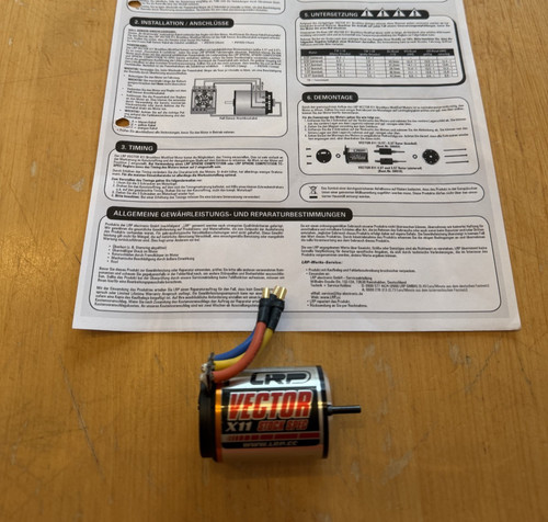 Brushless motor lrp vector x11 - lrp,