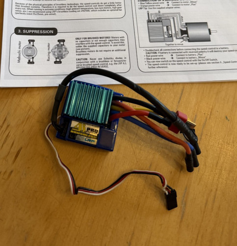 Lrp brushless pro - lrp, ai